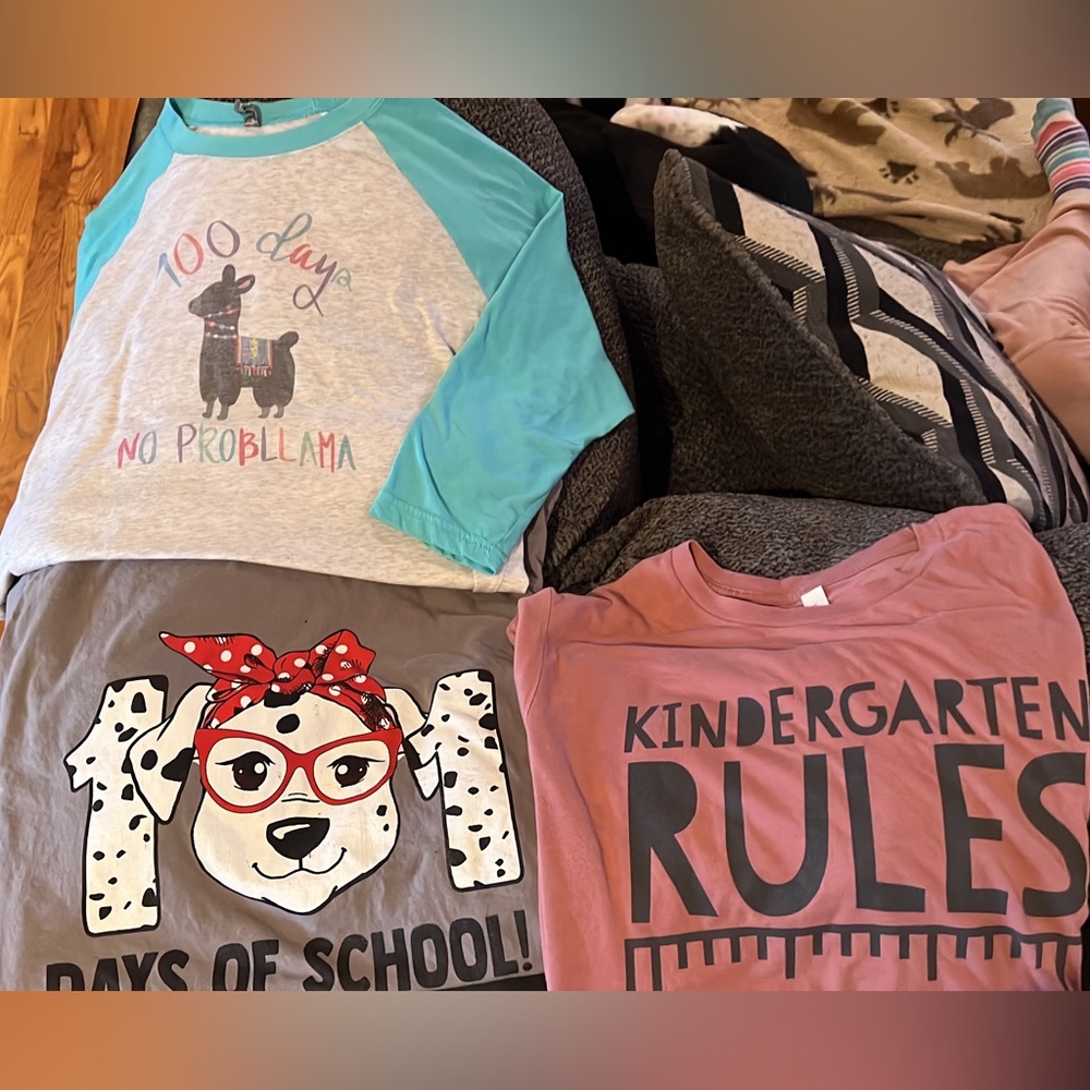 Kindergarten teacher tees